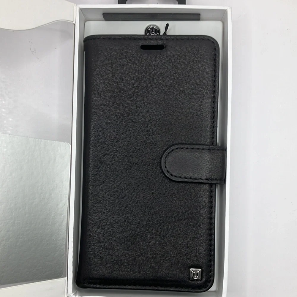 Genuine Leather Folio Case for IPhone Xs